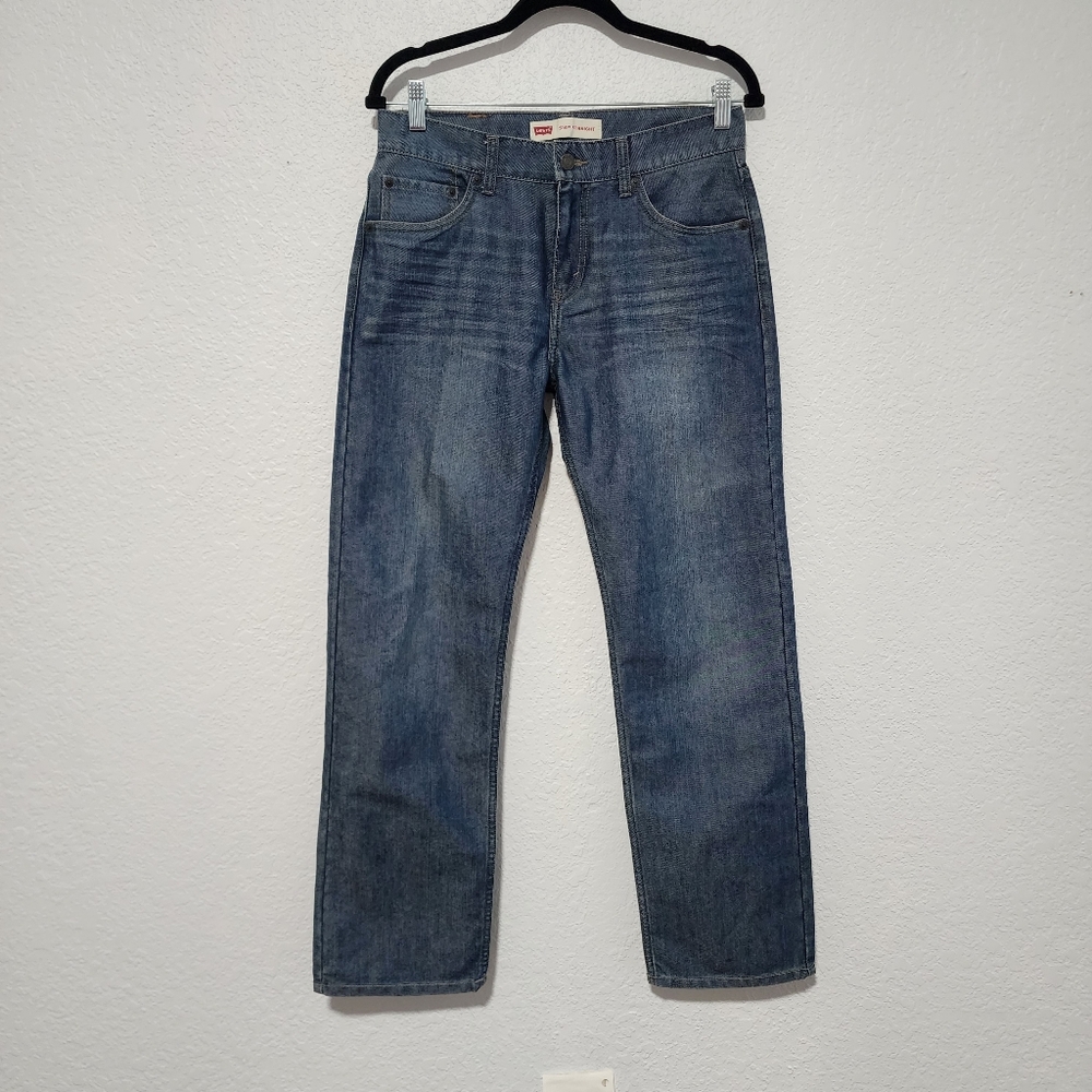 Levi's 514 Men's Jeans, Size 30x30, Straight Leg Blue Demin